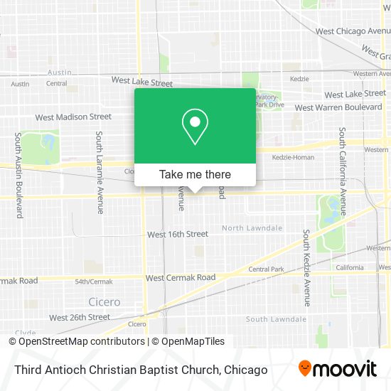 Mapa de Third Antioch Christian Baptist Church