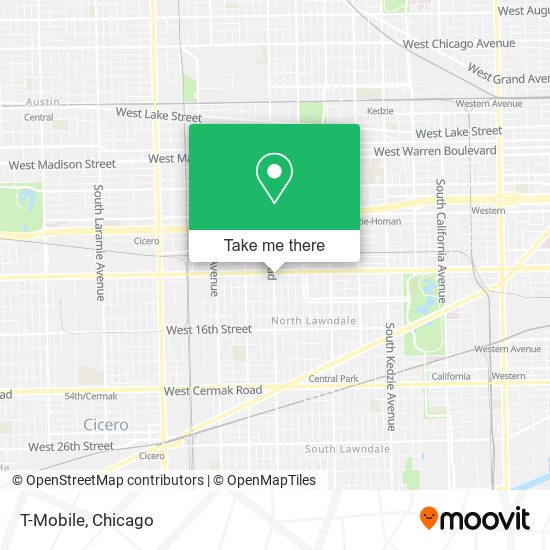 T-Mobile map