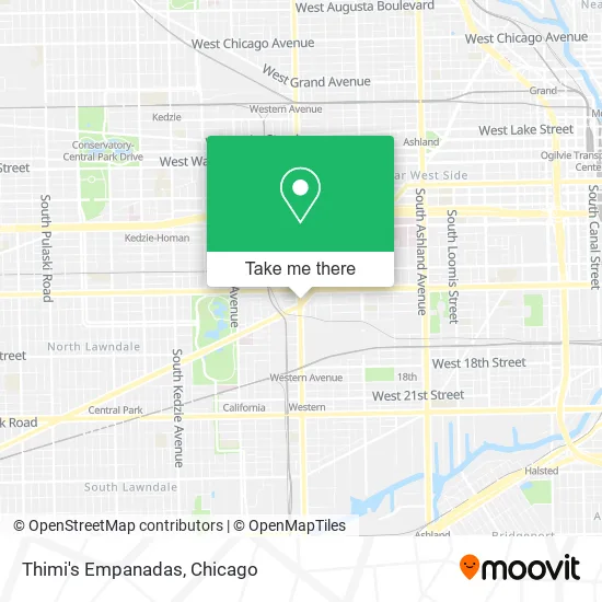 Mapa de Thimi's Empanadas