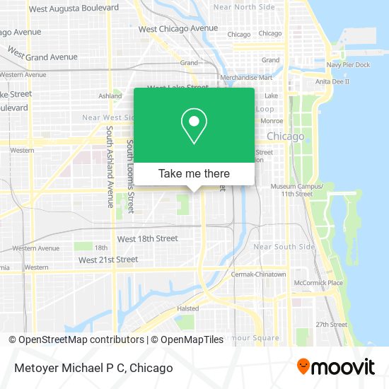 Metoyer Michael P C map