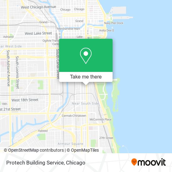 Protech Building Service map