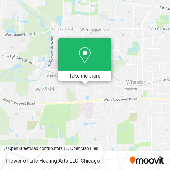 Flower of Life Healing Arts LLC map