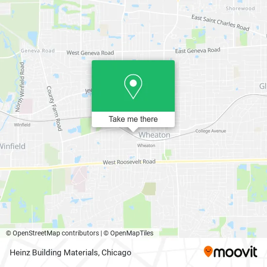 Mapa de Heinz Building Materials