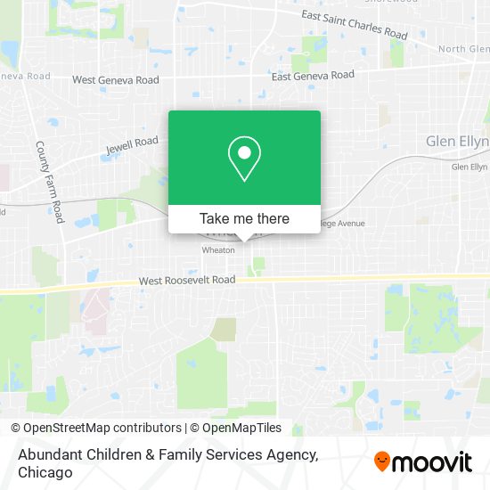 Mapa de Abundant Children & Family Services Agency