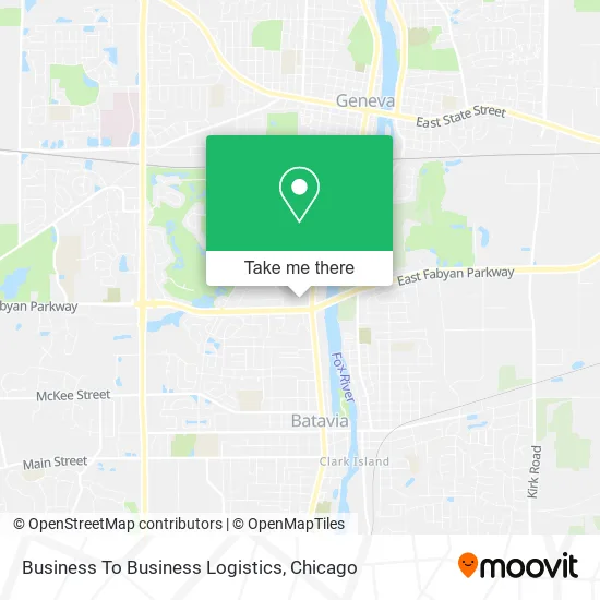 Business To Business Logistics map