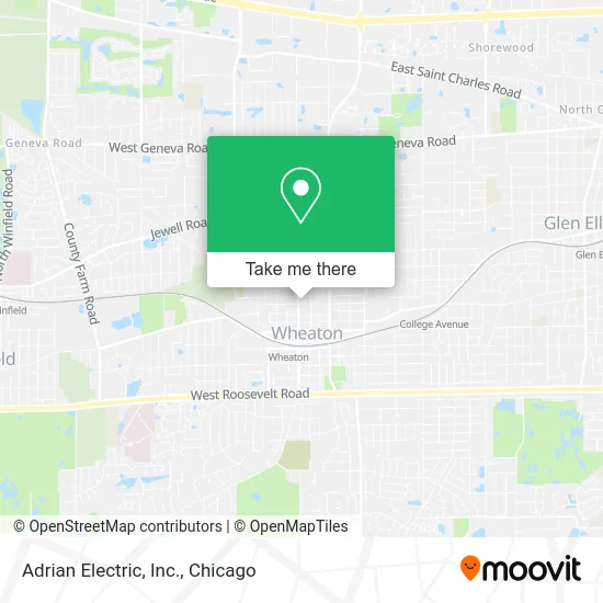 Adrian Electric, Inc. map