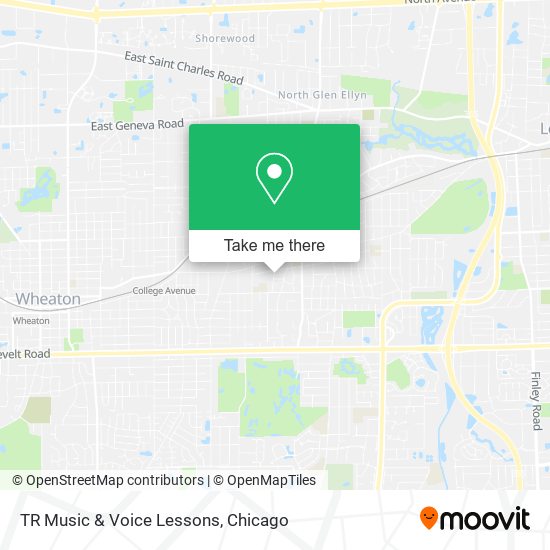 TR Music & Voice Lessons map