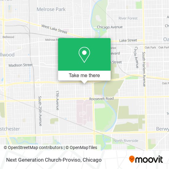 Next Generation Church-Proviso map