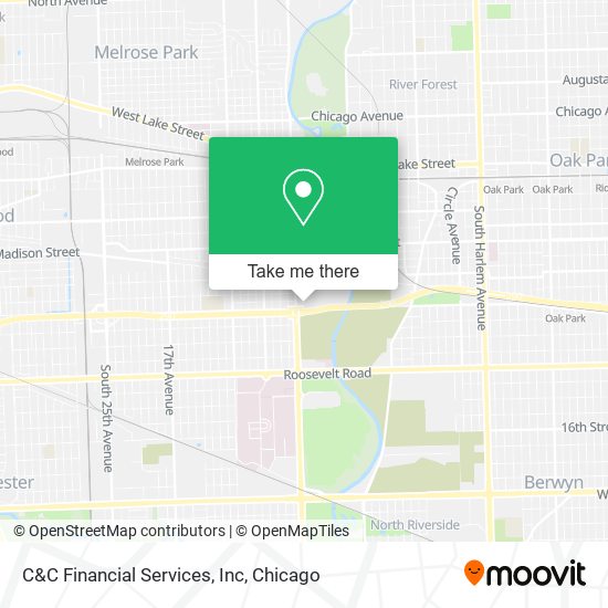 Mapa de C&C Financial Services, Inc