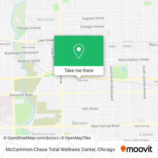 McCammon-Chase Total Wellness Center map