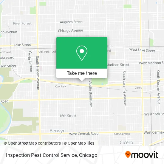 Inspection Pest Control Service map