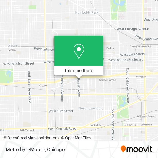 Metro by T-Mobile map