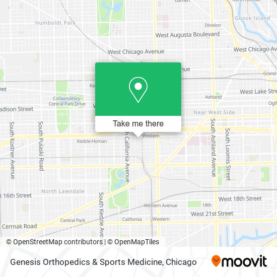 Genesis Orthopedics & Sports Medicine map