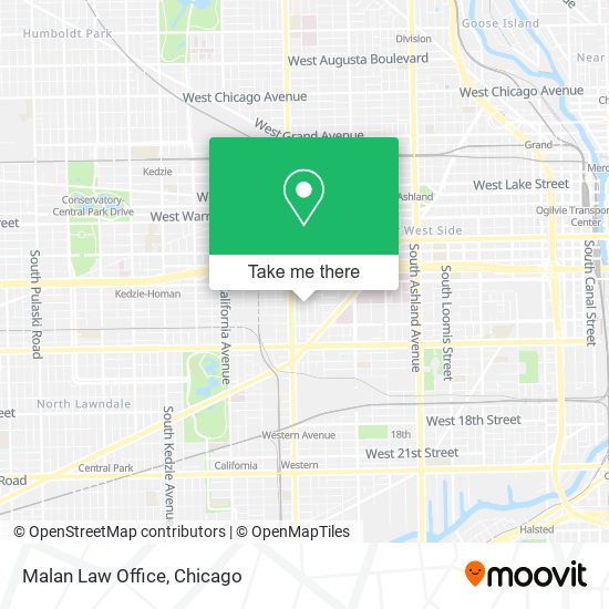 Malan Law Office map