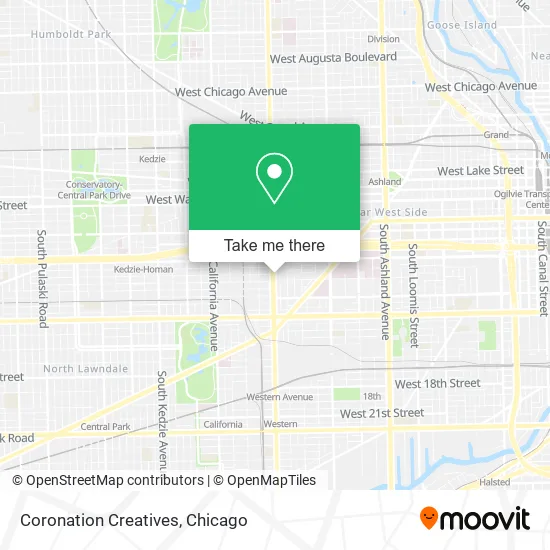 Coronation Creatives map