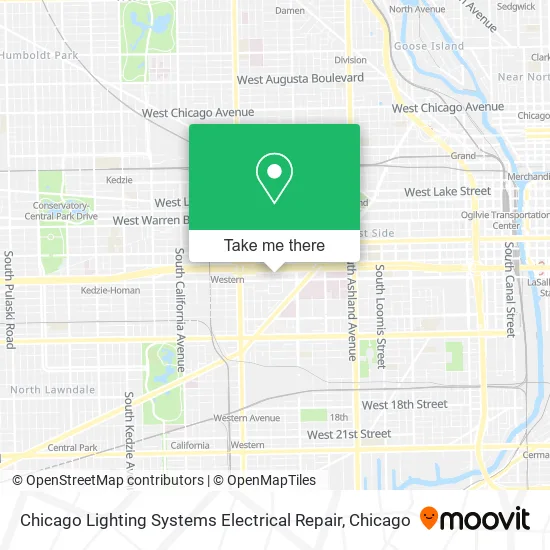 Chicago Lighting Systems Electrical Repair map