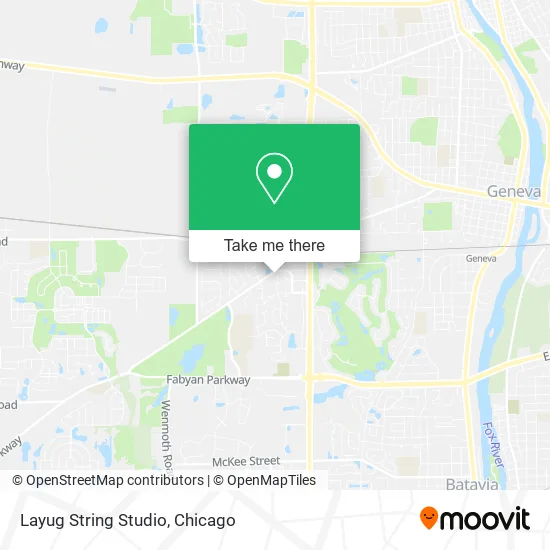 Layug String Studio map