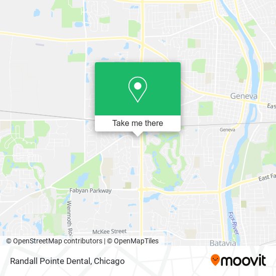 Randall Pointe Dental map