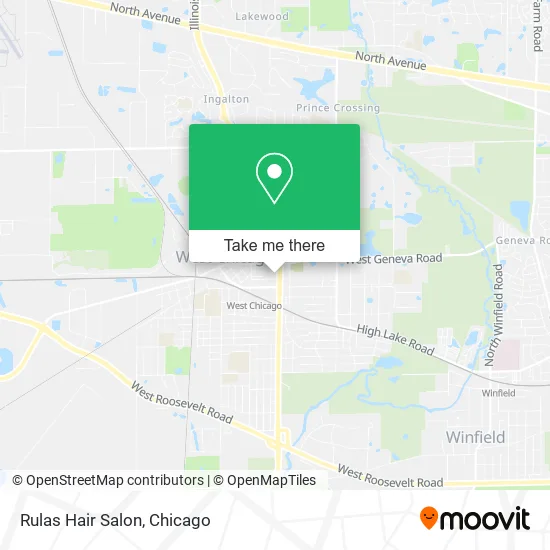 Rulas Hair Salon map