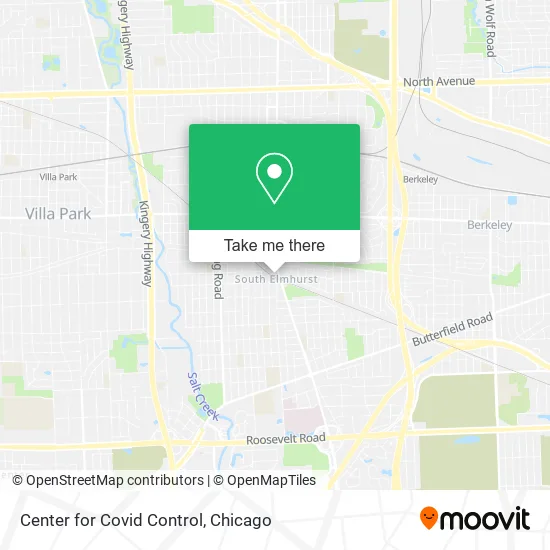 Center for Covid Control map