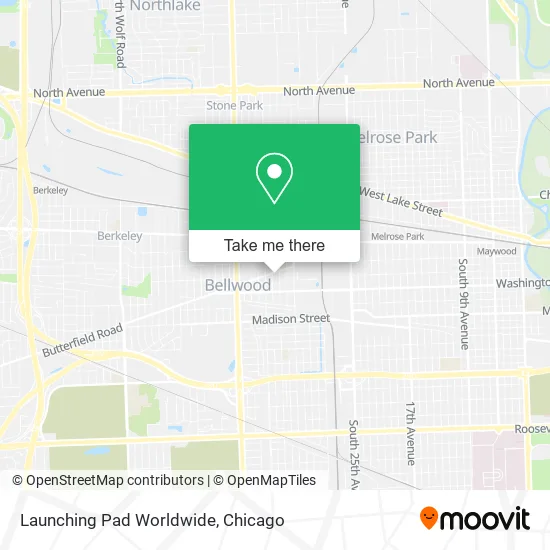 Launching Pad Worldwide map