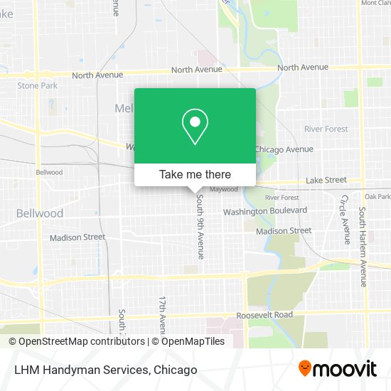 LHM Handyman Services map