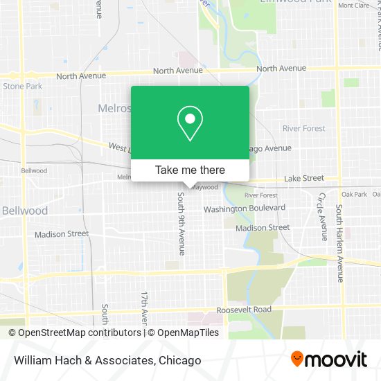 Mapa de William Hach & Associates