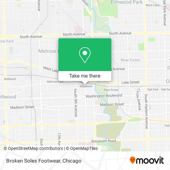Broken Soles Footwear map
