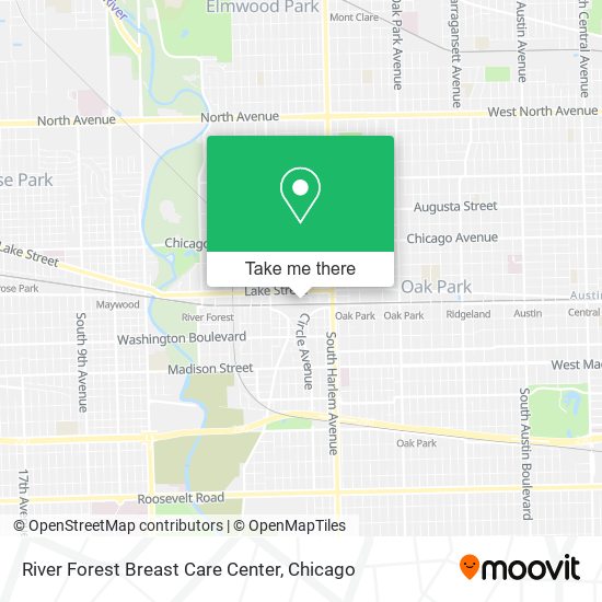 River Forest Breast Care Center map