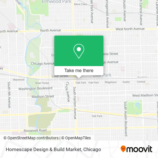 Homescape Design & Build Market map