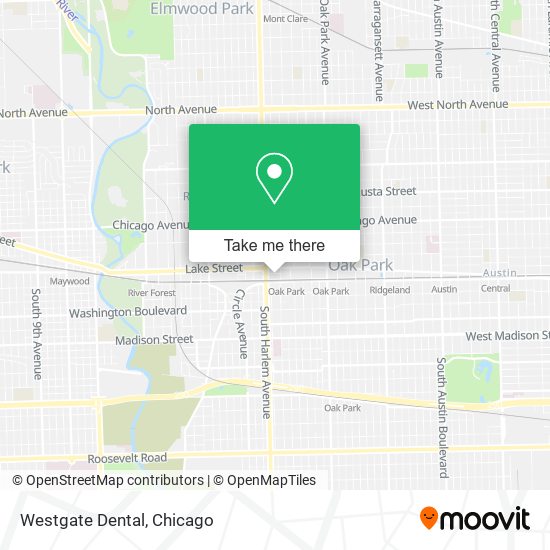 Westgate Dental map