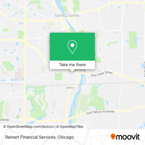 Reinert Financial Services map