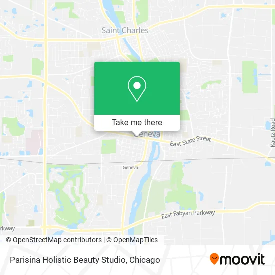 Parisina Holistic Beauty Studio map