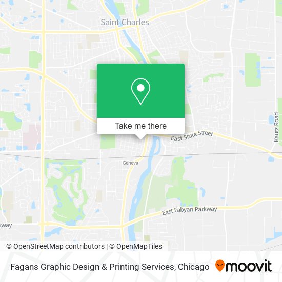 Fagans Graphic Design & Printing Services map