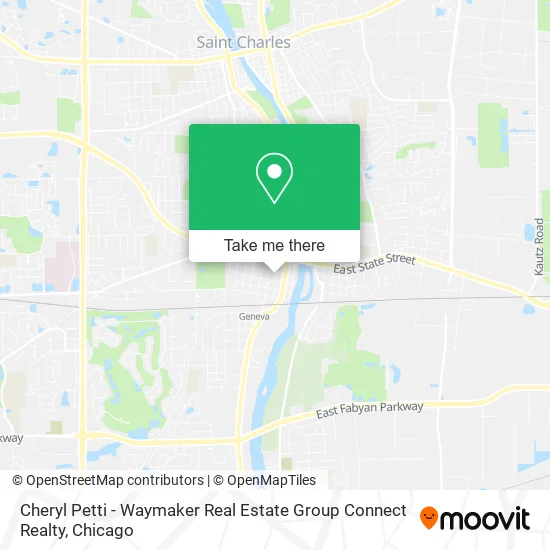 Cheryl Petti - Waymaker Real Estate Group Connect Realty map