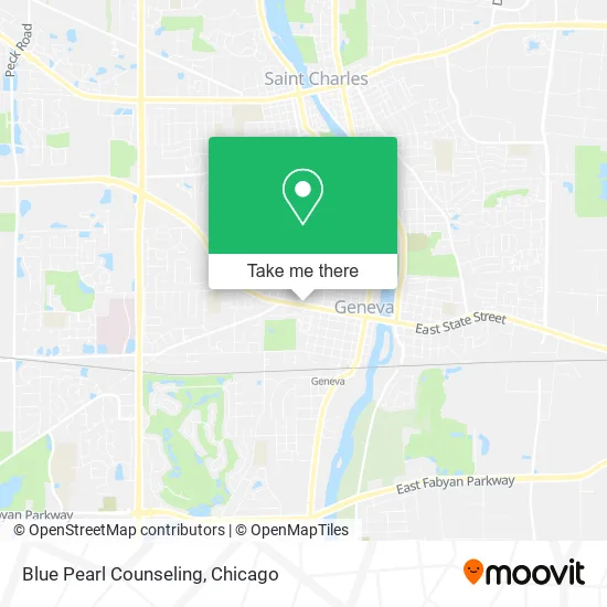 Blue Pearl Counseling map