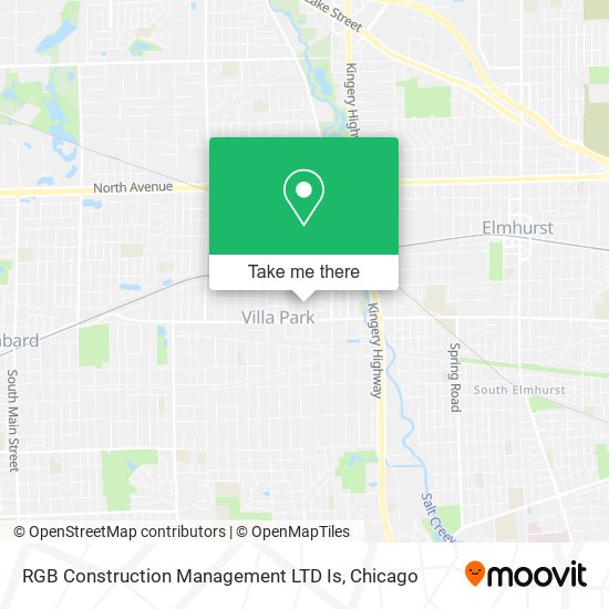 RGB Construction Management LTD Is map