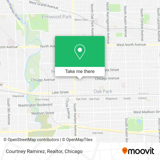 Courtney Ramirez, Realtor map
