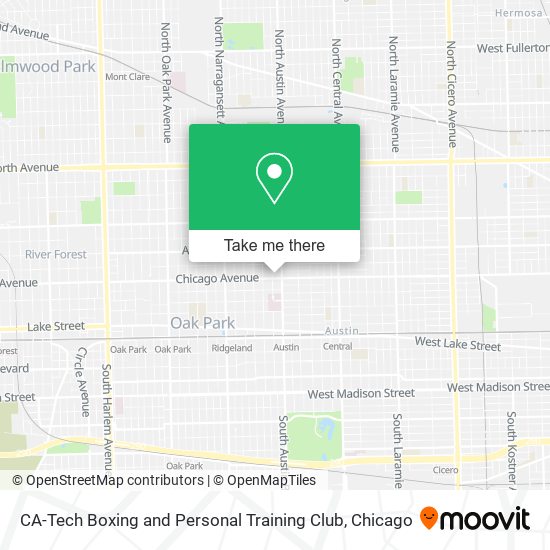 Mapa de CA-Tech Boxing and Personal Training Club