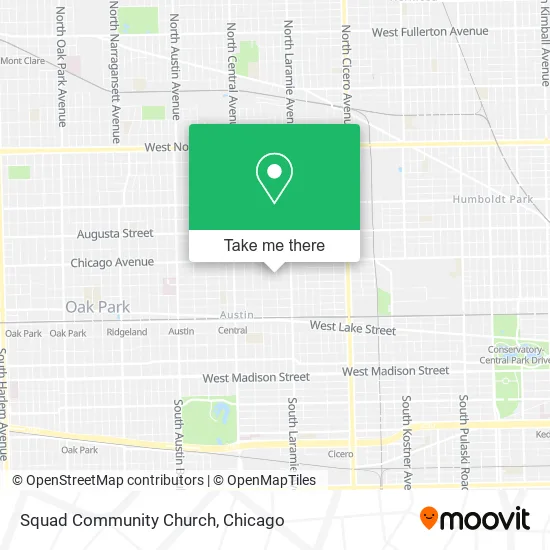 Squad Community Church map