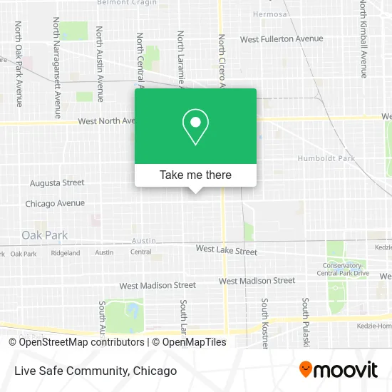 Live Safe Community map