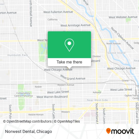 Mapa de Norwest Dental