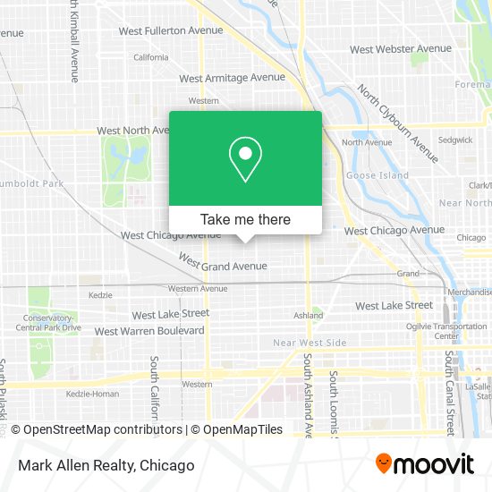 Mark Allen Realty map