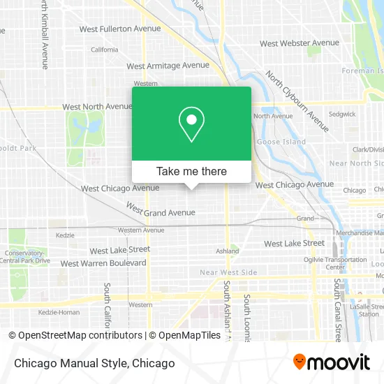 Mapa de Chicago Manual Style