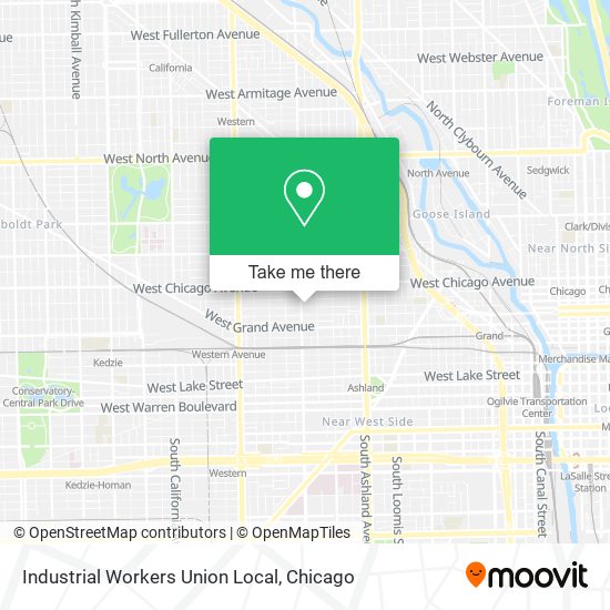 Industrial Workers Union Local map