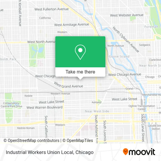 Industrial Workers Union Local map