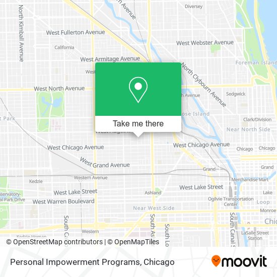 Personal Impowerment Programs map