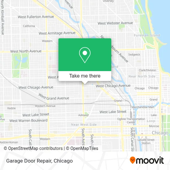 Garage Door Repair map