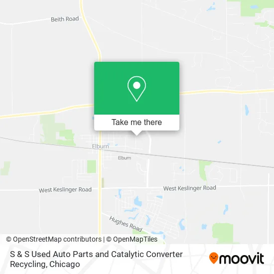S & S Used Auto Parts and Catalytic Converter Recycling map