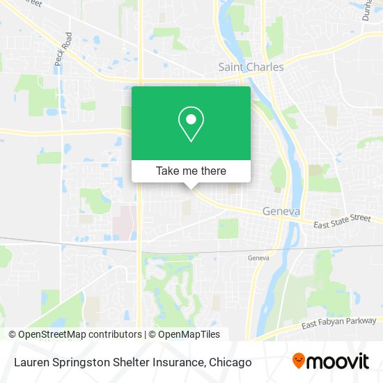 Lauren Springston Shelter Insurance map